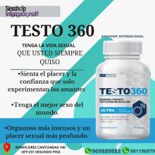 SUPLEMENTO VIRIL-AUMENTA LA TESTOSTERONA-TESTO 360-ORIGINAL-SEXSHOP LIMA 971890151 